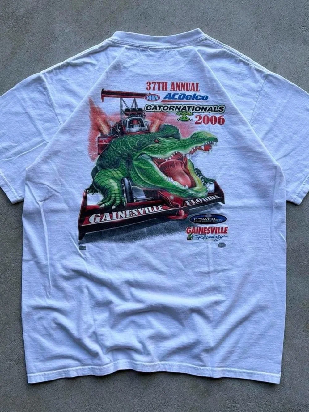 Vintage 2006 NHRA Gatornationals Drag Racing Tee